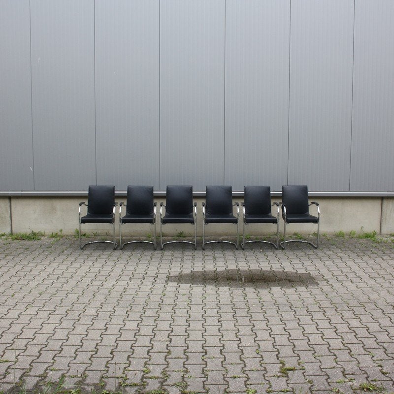 Gispen Today 412 eetkamerstoelen | Dutch Originals | zwart, Huis en Inrichting, Stoelen, Ophalen, Gebruikt, -, Zwart