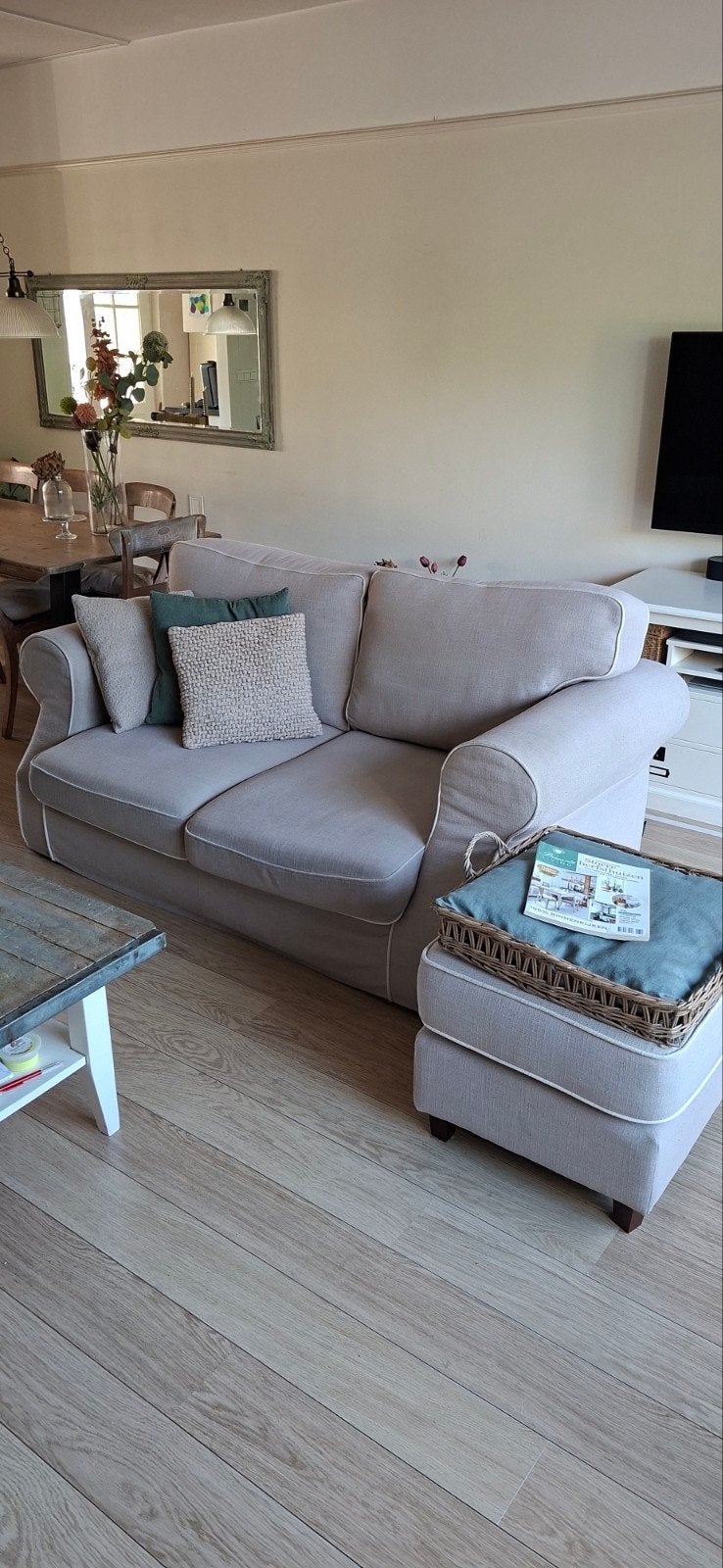 Bankstel Urban Sofa (2½ en 3-zits)+ hocker by Ira Ness., Ophalen, Gebruikt, 75 tot 100 cm