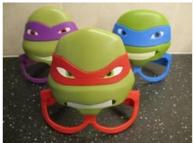 NINJA TURTLES BRIL/MASKER NIEUW, Ophalen of Verzenden, Nieuw, Jongen of Meisje