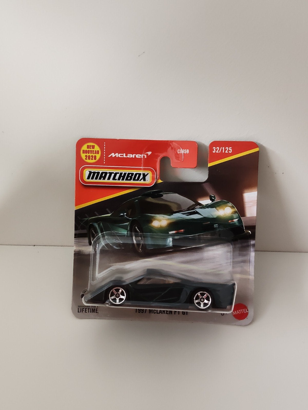 Matchbox McLaren F1 GT 1997 - Nieuw in verpakking, Hobby en Vrije tijd, Verzenden, Nieuw, Auto