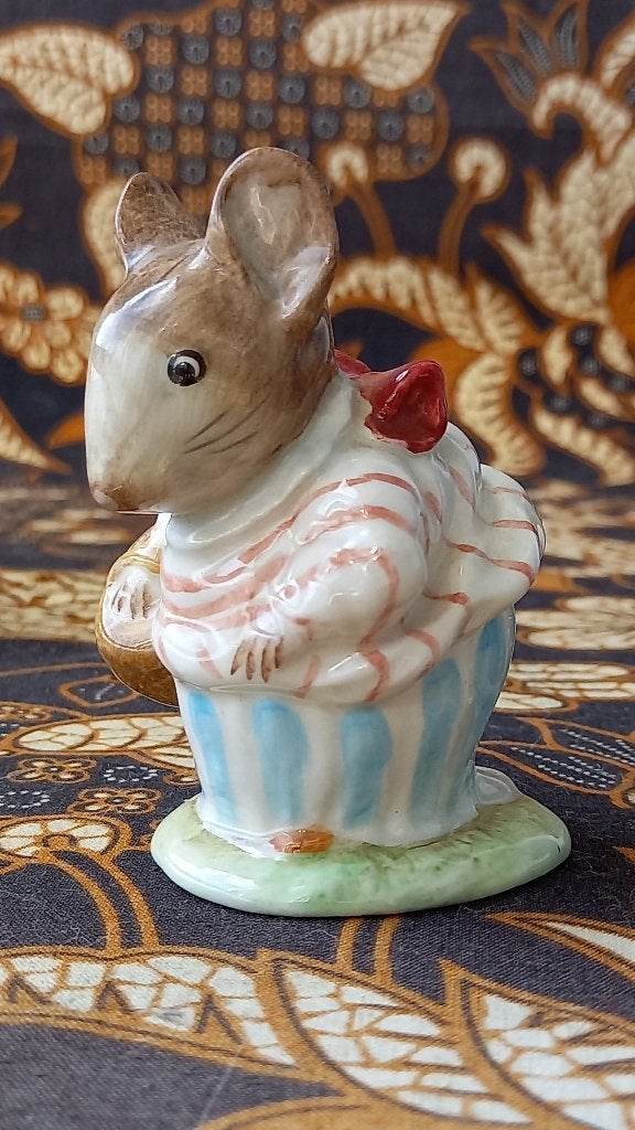 Mrs. Tittlemouse Mooi oud Beswick beeldje uit Engeland 8 cm., Antiek en Kunst, Ophalen of Verzenden