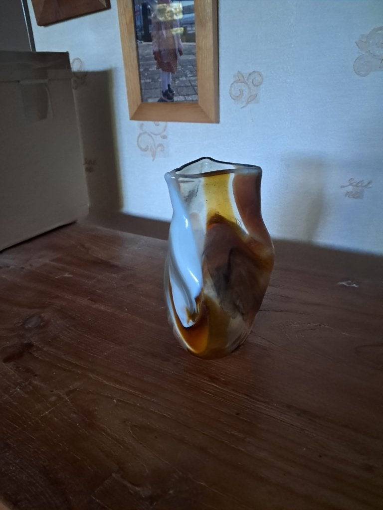 Vaas, Ophalen of Verzenden, Zo goed als nieuw, Glas