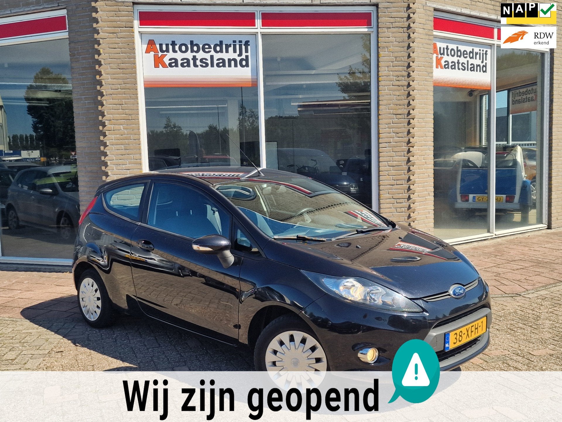 Ford Fiesta 1.6 TDCi ECOnetic Lease Trend - Airco - Cruise -, Auto's, Voorwielaandrijving, Euro 5, Stof, Gebruikt