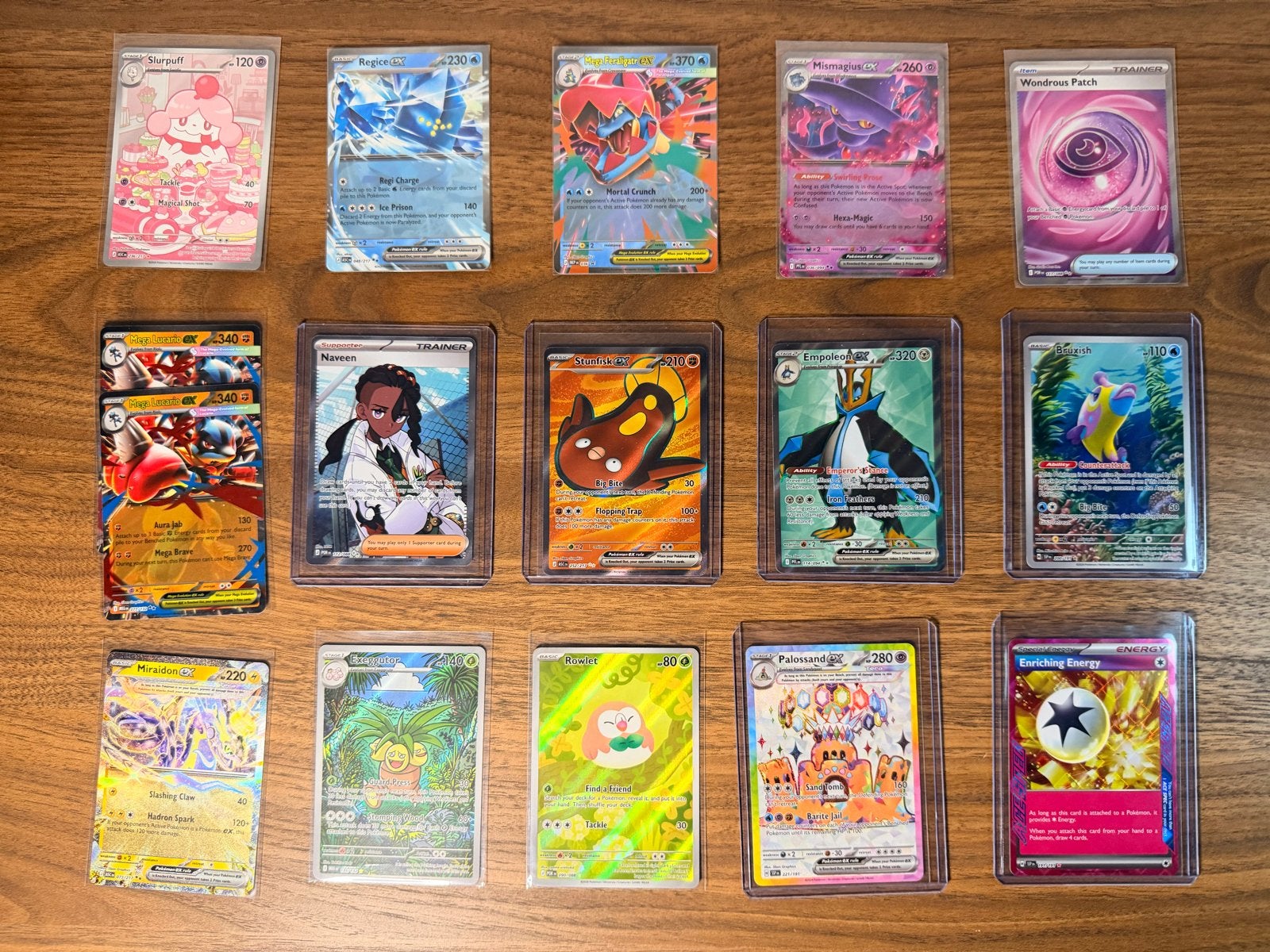 Diverse Pokémon Kaarten - Collectie EX, Full Art, Trainer, Ophalen of Verzenden, Zo goed als nieuw, Meerdere kaarten
