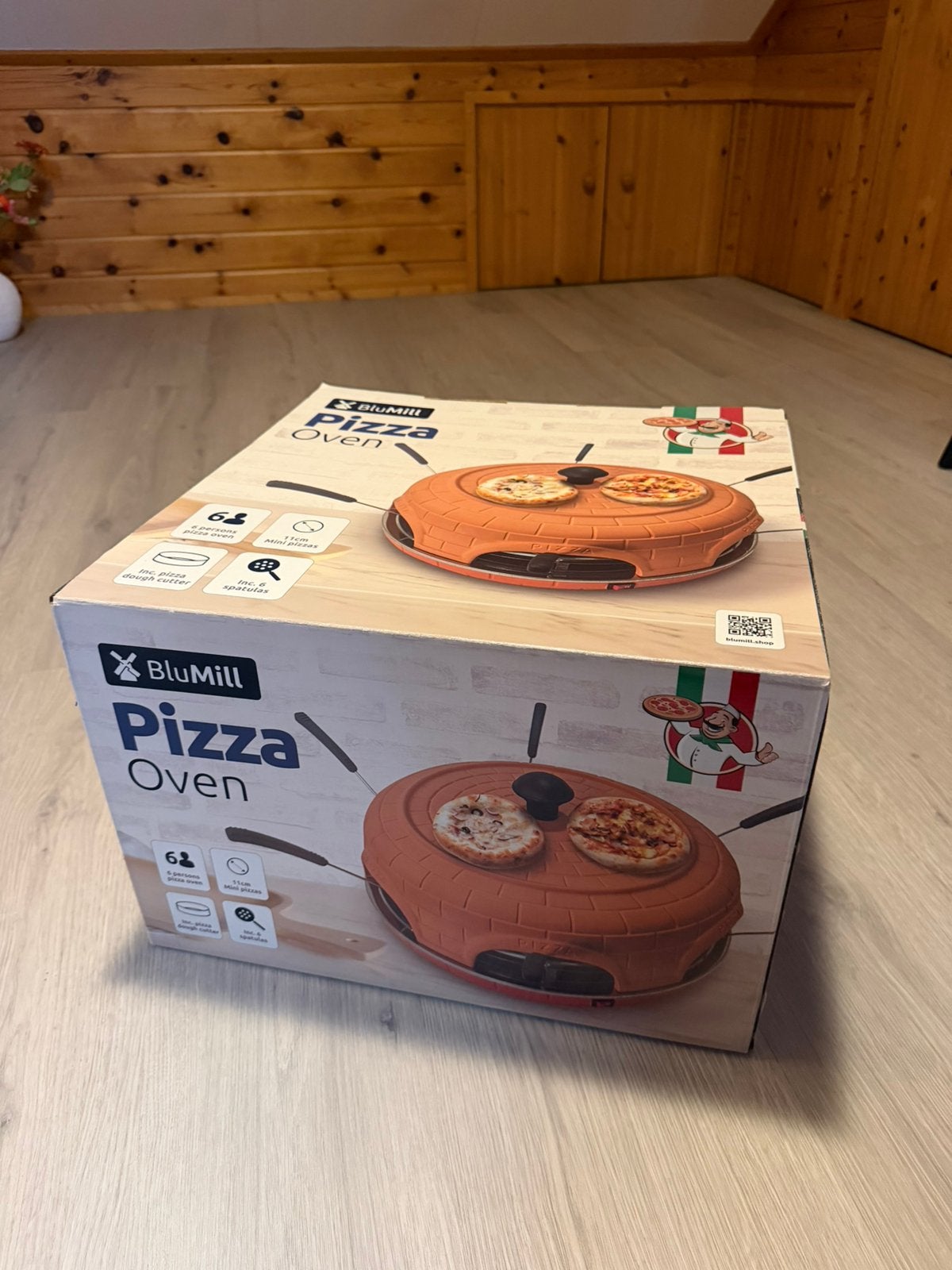 Pizza oven blumill, Tuin en Terras, Ophalen of Verzenden, Zo goed als nieuw