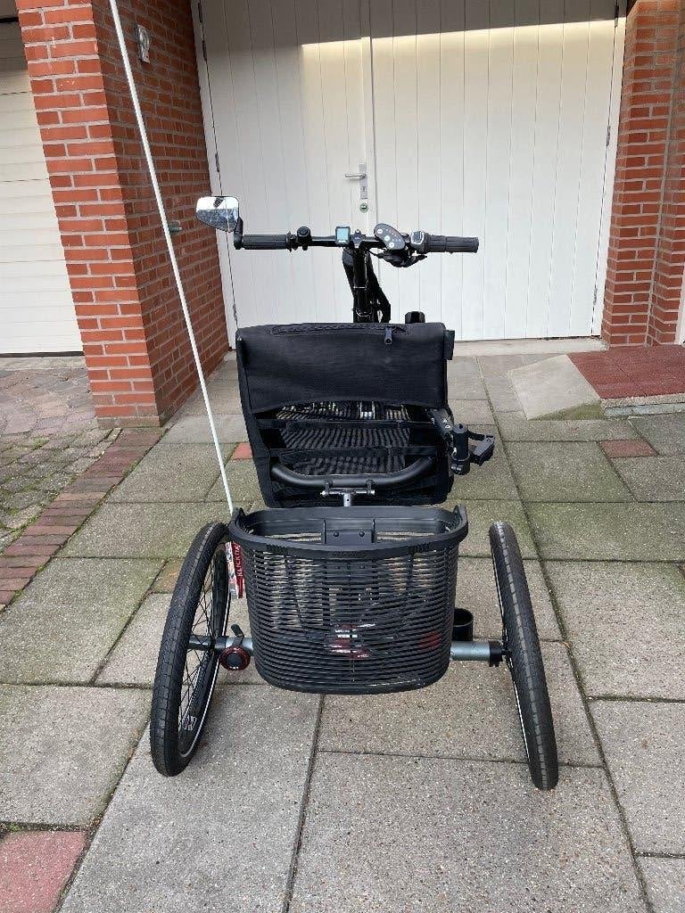 Deelbare BerkelBike met schuin geplaatste achterwielen., Fietsen en Brommers, Fietsen | Driewielfietsen, Ophalen, Zo goed als nieuw