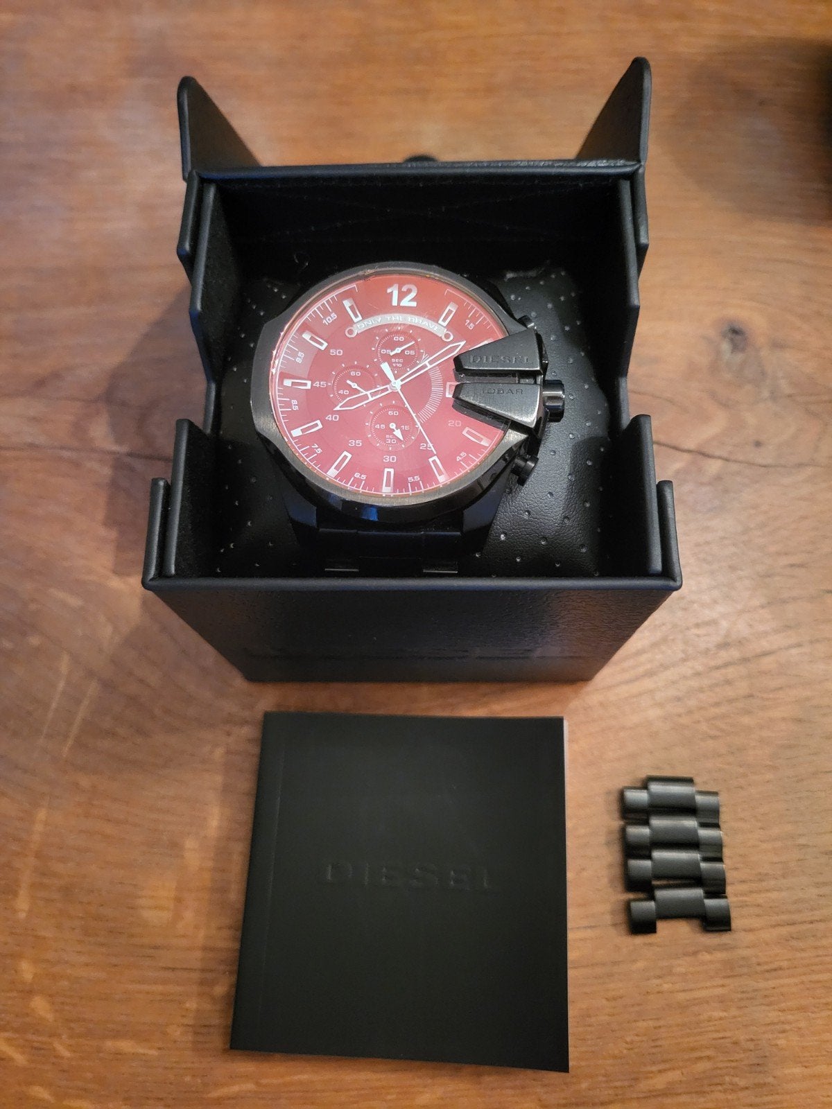 Diesel Horloge DZ4318 - 51mm Herenhorloge, Sieraden, Tassen en Uiterlijk, Horloges | Heren, Overige merken, Staal, Staal, Polshorloge