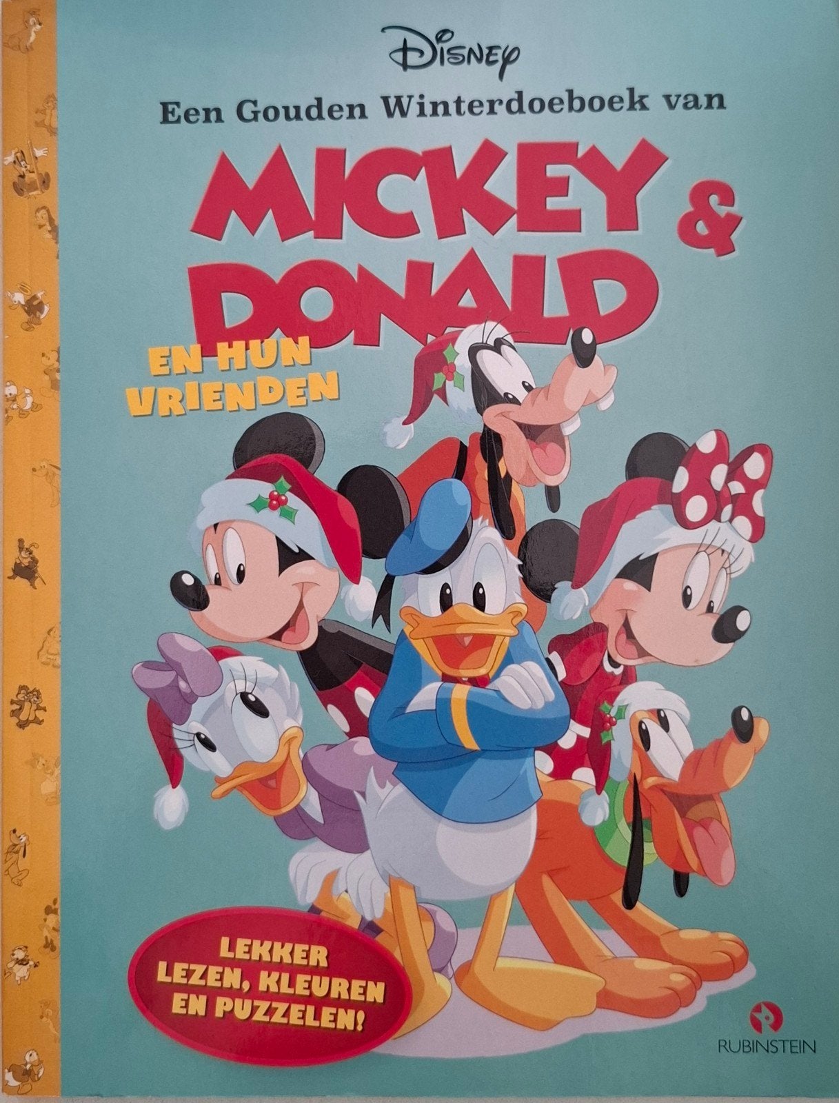 Disney Een Gouden Winterdoeboek van Mickey & Donald