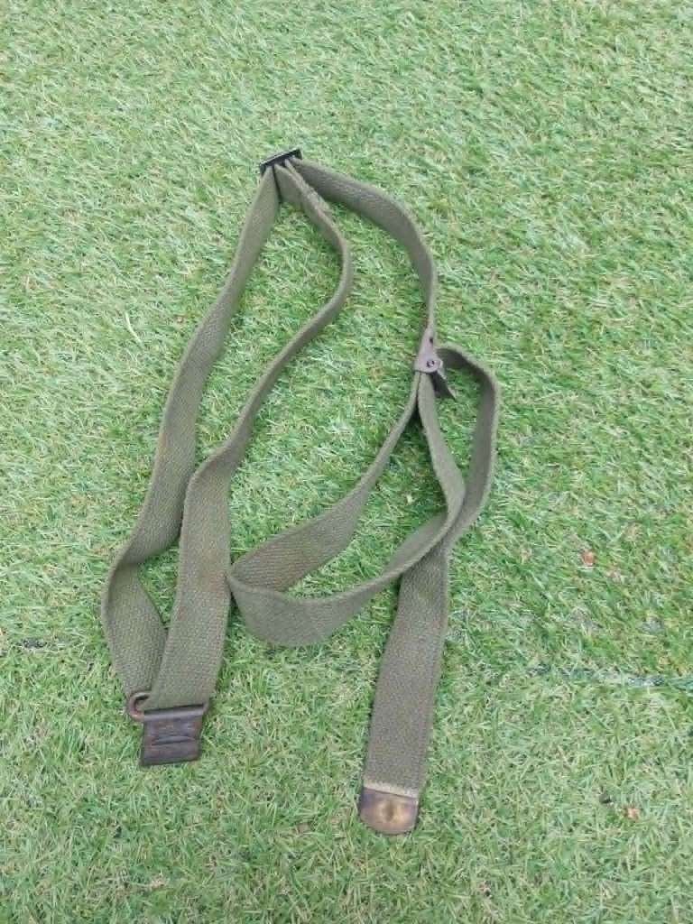 U.S WO2 Army M1 Garand canvas sling re-issue, Verzamelen, Militaria | Tweede Wereldoorlog, Ophalen of Verzenden, Landmacht, Amerika