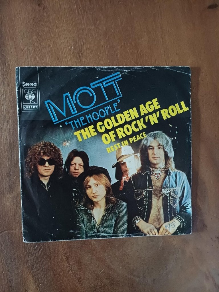 Mott The Hoople - The Golden Age of Rock 'n Roll - Single, Gebruikt, 7 inch, Ophalen of Verzenden, Pop