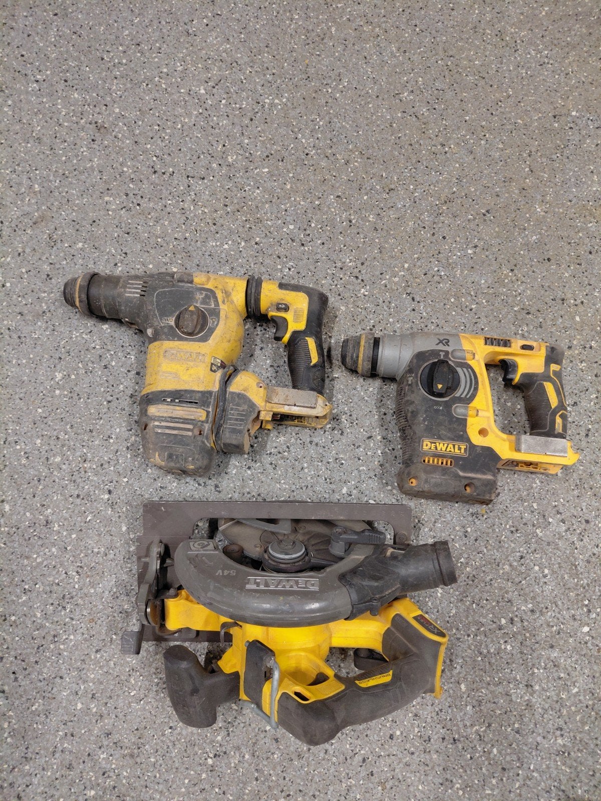 3x dewalt machine op accu, Doe-het-zelf en Verbouw, Gereedschap | Boormachines, Ophalen, Boor- en/of Breekhamer