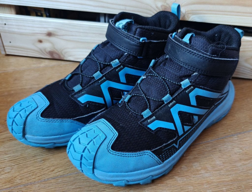 Kind wandelschoen waterdicht Decathlon maat 34 Swart Blauw, Jongen of Meisje, Decathlon, Ophalen of Verzenden, Laarzen