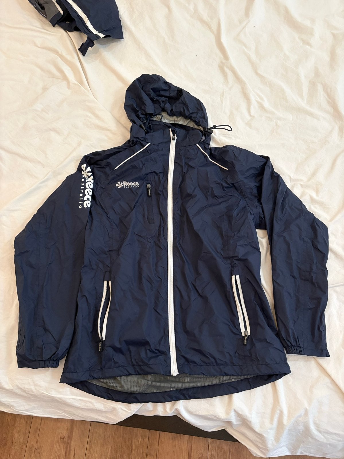 Reece Australia sportpak (jas en broek) - Maat M, Maat 38/40 (M), Blauw, Ophalen of Verzenden, Zo goed als nieuw