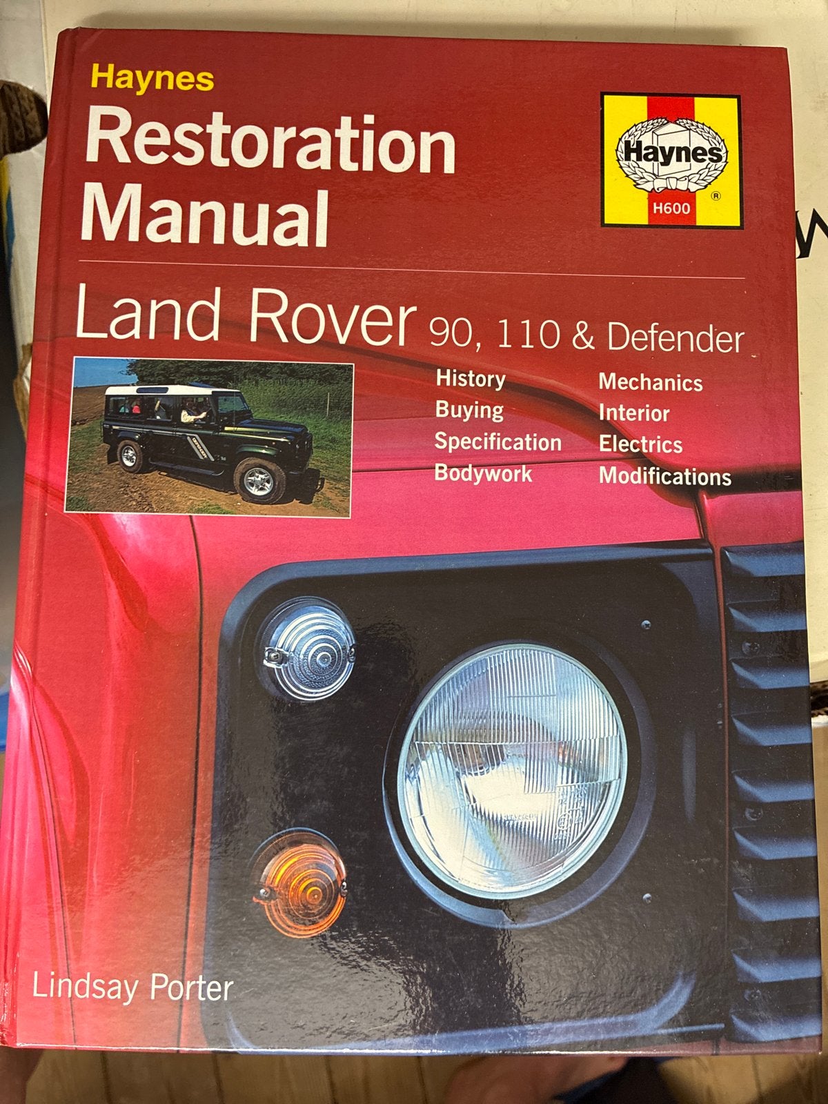 Haynes Restauratie Handboek Land Rover 90, 110 & Defender, Boeken, Ophalen of Verzenden, Nieuw