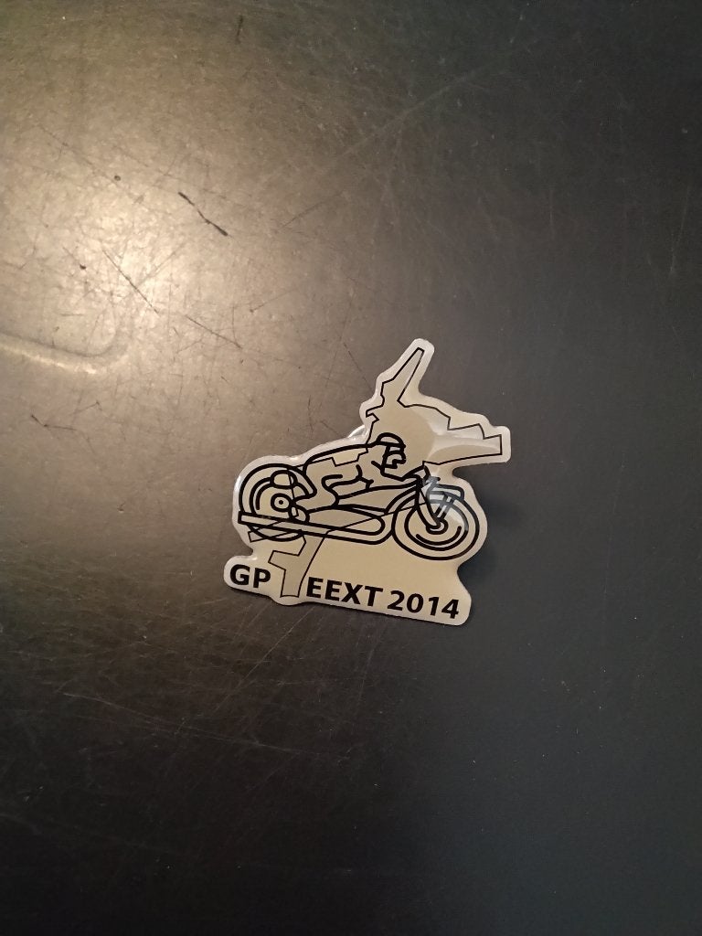 Pin gp eext 2014  , tt assen, Verzamelen, Ophalen of Verzenden, Nieuw, Sport, Speldje of Pin