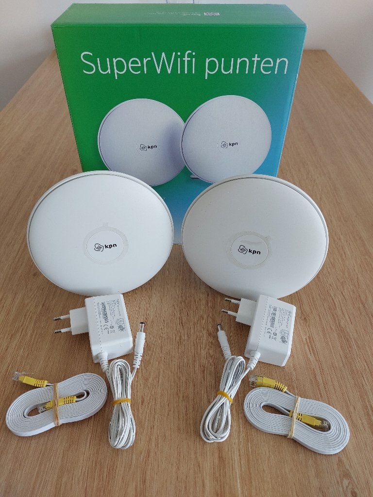KPN super wifi 2 versterkers, Computers en Software, WiFi-versterkers, Ophalen of Verzenden, Nieuw, KPN SuperWiFi