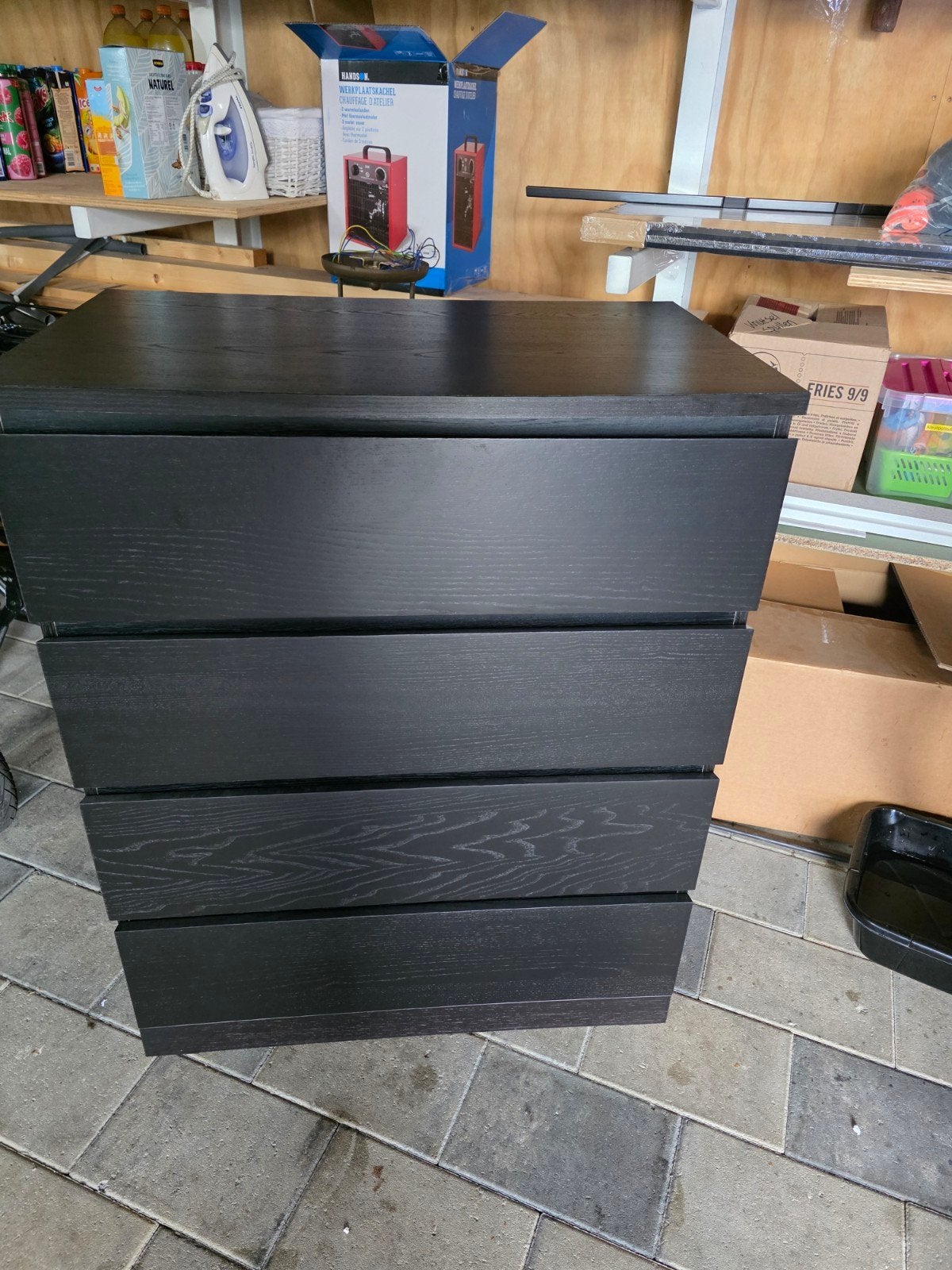 malm ladenkast ikea zo goed als nieuw, Huis en Inrichting, Kasten | Ladekasten, Ophalen, 50 tot 100 cm, Zo goed als nieuw, 3 of 4 laden