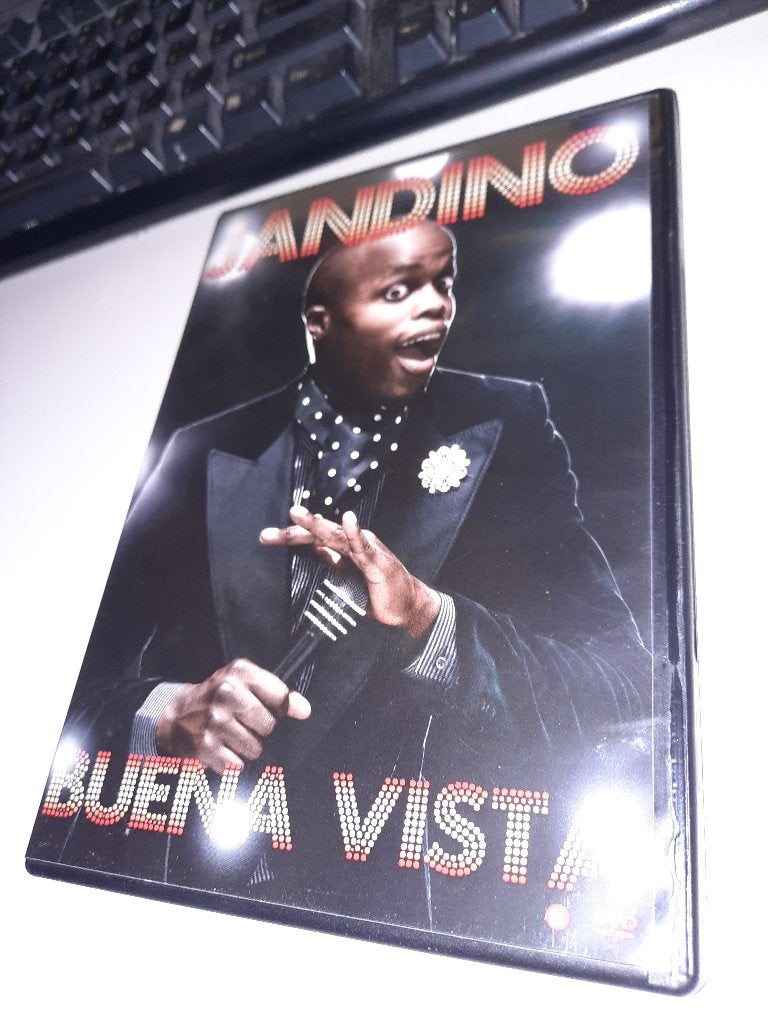 DVD GESIGNEERD Jandino - Buena Vista, Alle leeftijden, Ophalen, Zo goed als nieuw