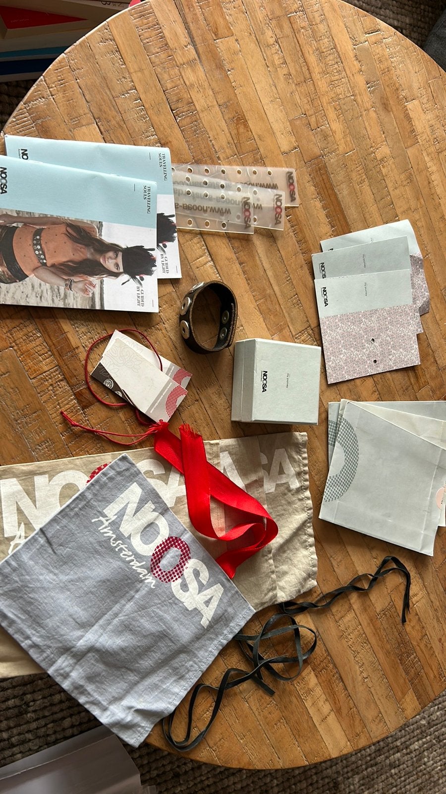 NOOSA Amsterdam orgineel set, Ophalen, Leer