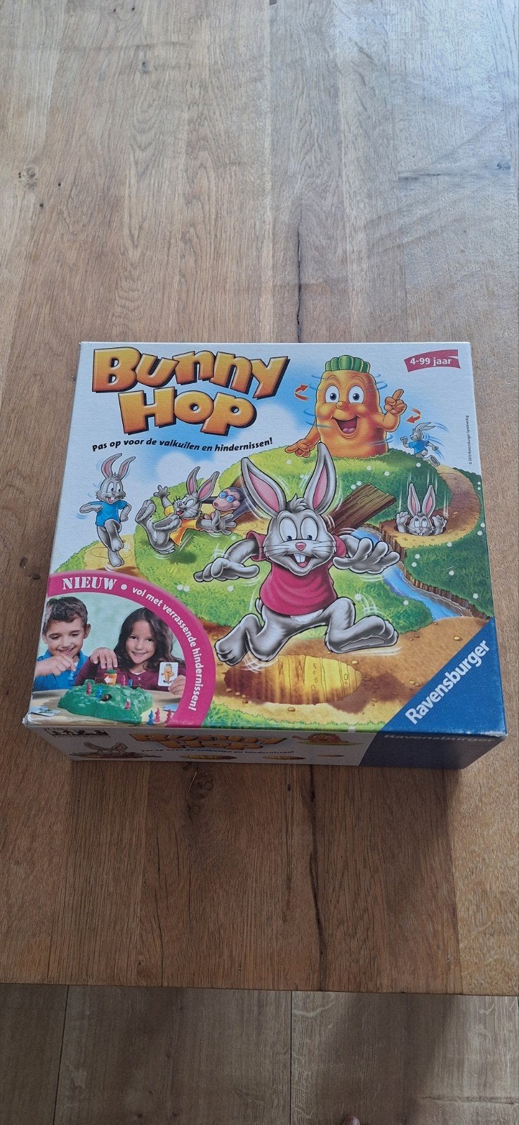 Bunny Hop Gezelschapsspel van Ravensburger, Hobby en Vrije tijd, Gezelschapsspellen | Bordspellen, Drie of vier spelers, Ophalen of Verzenden