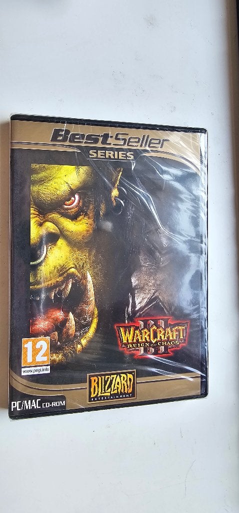Warcraft 3 Reign of Chaos PC, 1 speler, Ophalen of Verzenden, Zo goed als nieuw, Eén computer