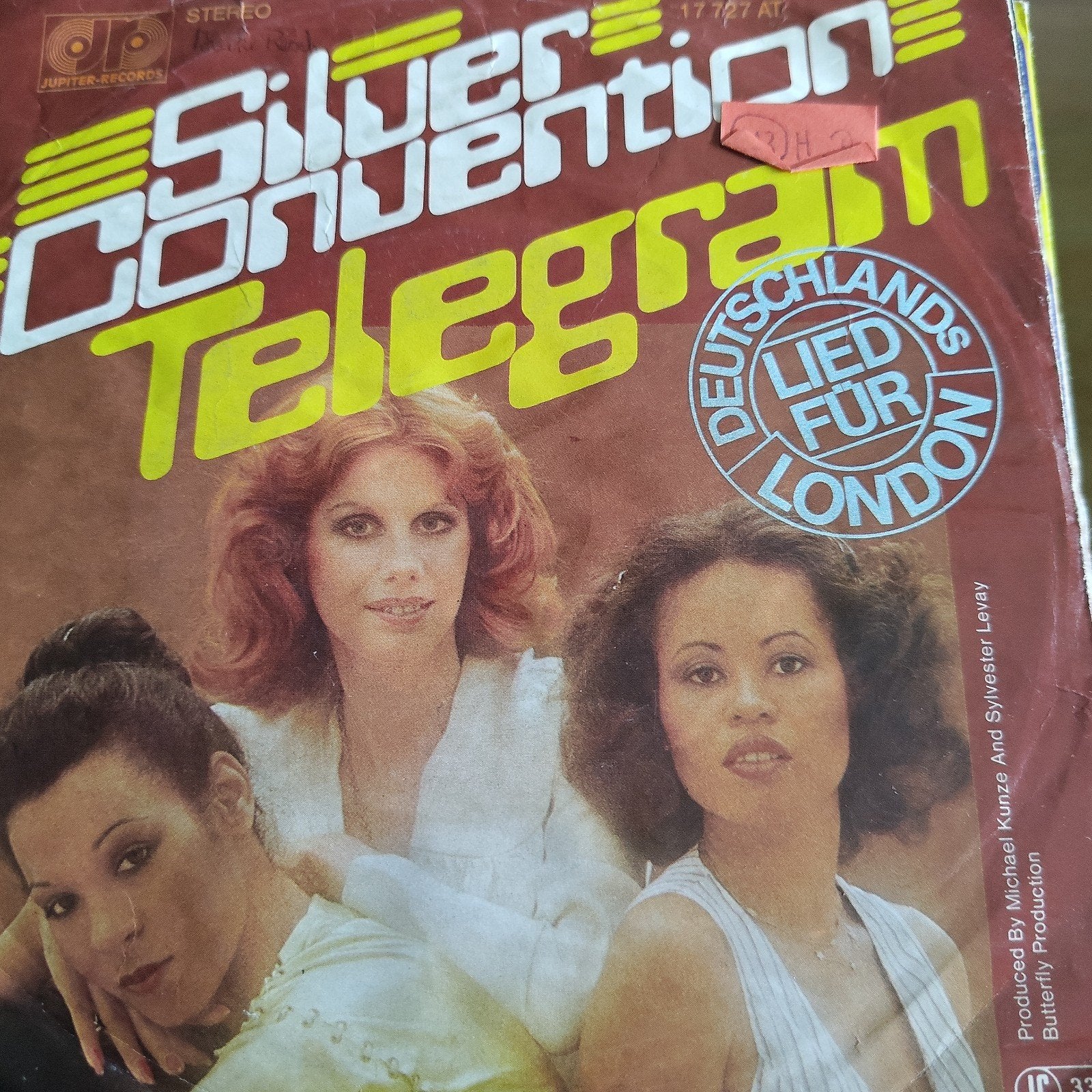 Silver Convention - Telegram (Duitsland's Lied voor London), Gebruikt, 7 inch, Ophalen of Verzenden, EP