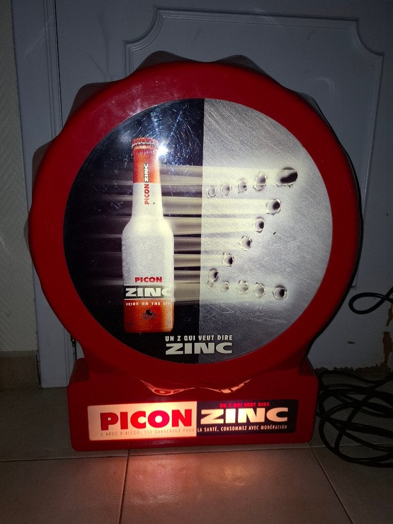 Originele lichtreclame Picon, Verzamelen, Ophalen of Verzenden, Nieuw, Lichtbak of (neon) lamp