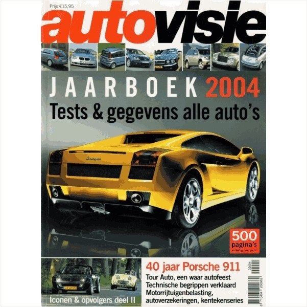 Autovisie Jaarboek 2004 #1 Nederlands, Ophalen of Verzenden, Gelezen, Algemeen