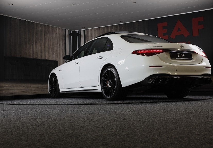 Mercedes-Benz S-klasse AMG 63 S E Performance / Keramisch /, Auto's, Dealer onderhouden, Wit, Bedrijf, Vierwielaandrijving