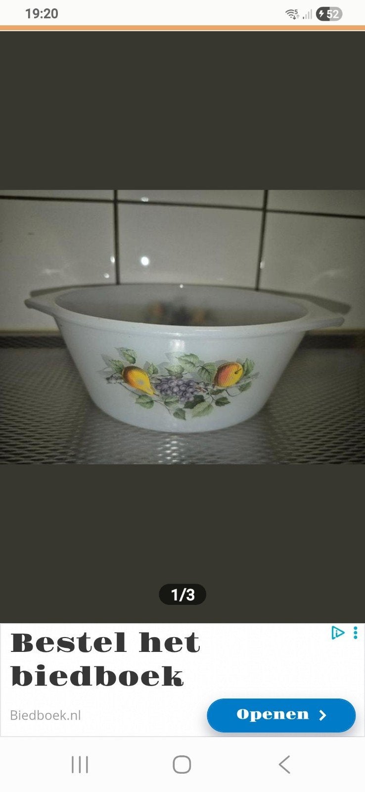 Schalen, Ophalen of Verzenden, Glas, Overige stijlen, Schaal of Schalen