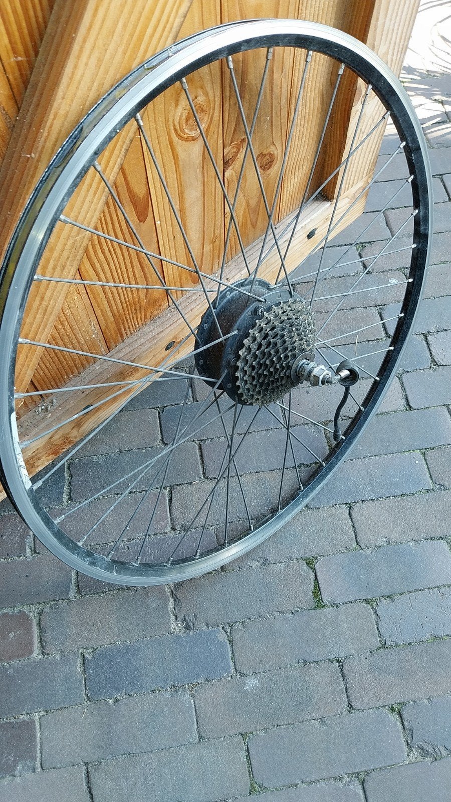 E-bike ombouwset: wiel, motor, controller, display en meer, Elektrische fiets, Gebruikt, Onbekend, Ophalen of Verzenden