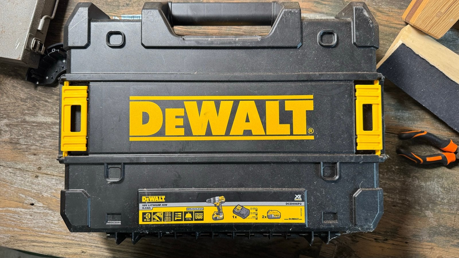 Foto 3 van DeWalt Koffer voor Boormachine - Leeg
