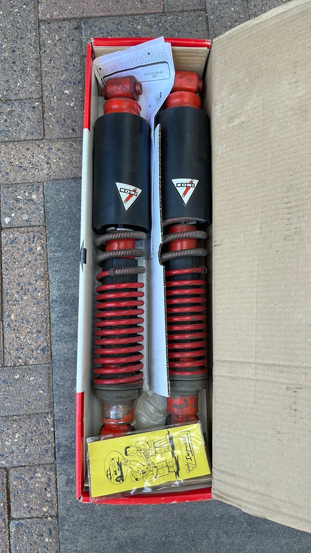 Koni schokdempers Load A Juster Volvo 740,760 en 940, Auto-onderdelen, Ophalen of Verzenden, Gebruikt, Volvo
