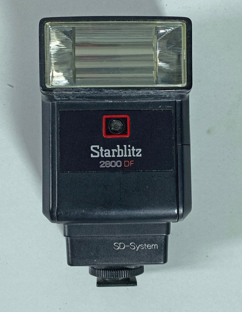 Flitsertje Starblitz 2800DF voor Canon, Externe flitser, TTL, Ophalen, Overige merken