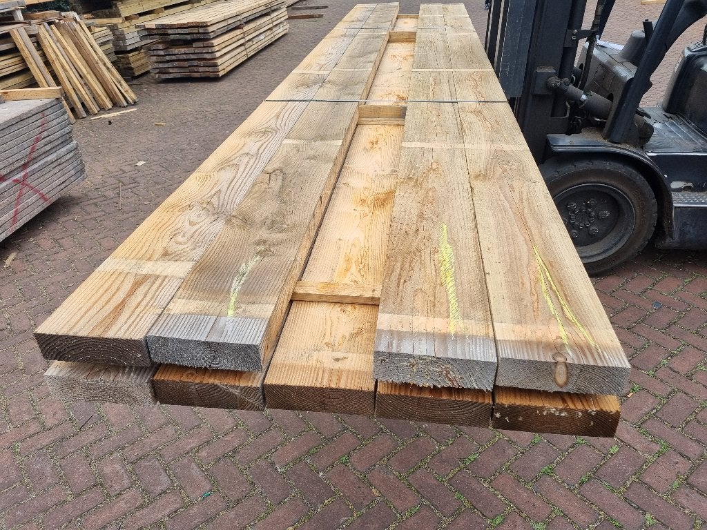 Douglas balken fijnbezaagd 6.5x20.0 cm - nr: TB45, Ophalen, Nieuw, 250 cm of meer, Balken