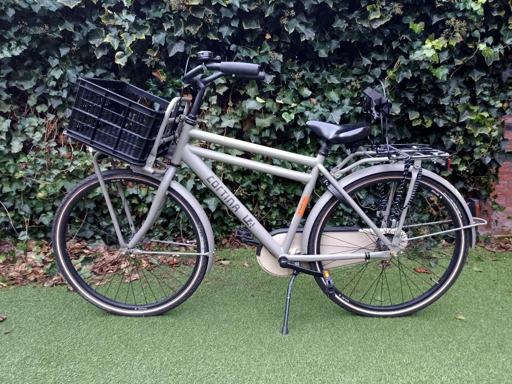 kinderfiets jongen Cortina, Fietsen en Brommers, Fietsen | Kinderfietsjes, Ophalen, Zo goed als nieuw, Cortina, Terugtraprem