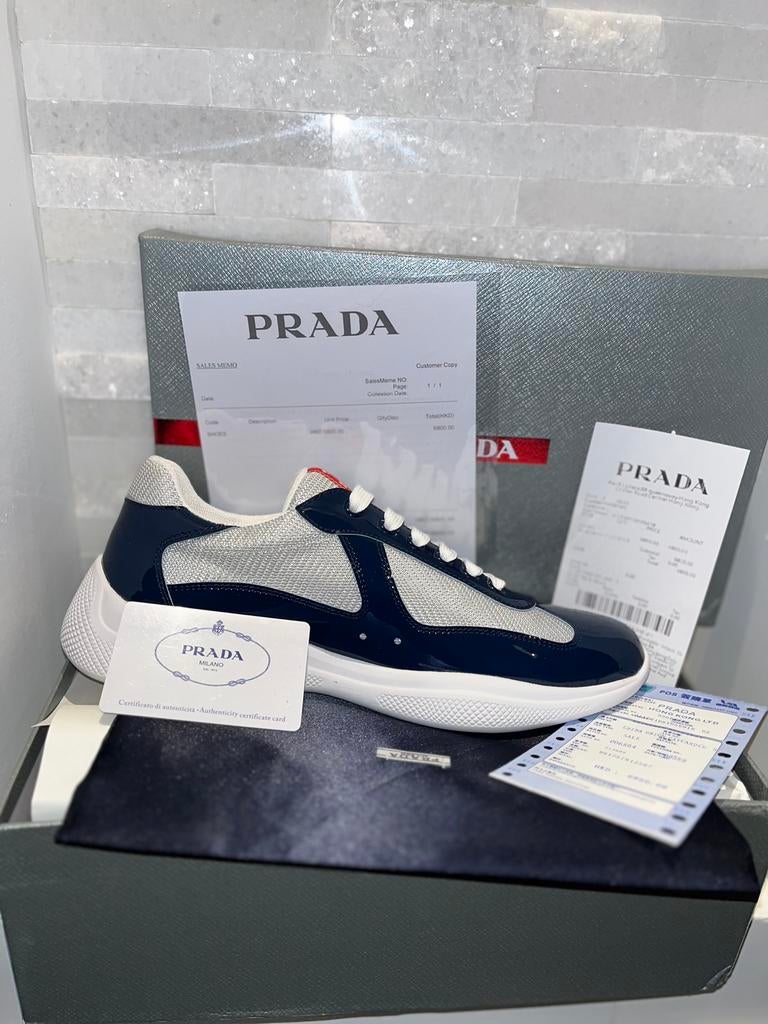 Prada American cups Navi Blue, Ophalen of Verzenden, Nieuw, Blauw