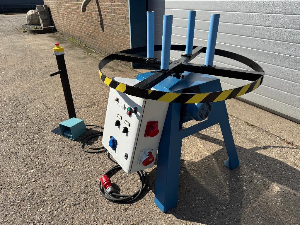 Wikkelmachine voor slangen kabels etc., Ophalen, Gebruikt