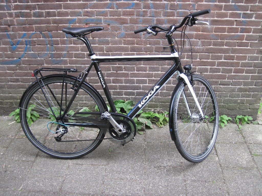 Koga Miyata Carbolite 60 cm, Velgrem, Versnellingen, Zo goed als nieuw, 57 tot 61 cm