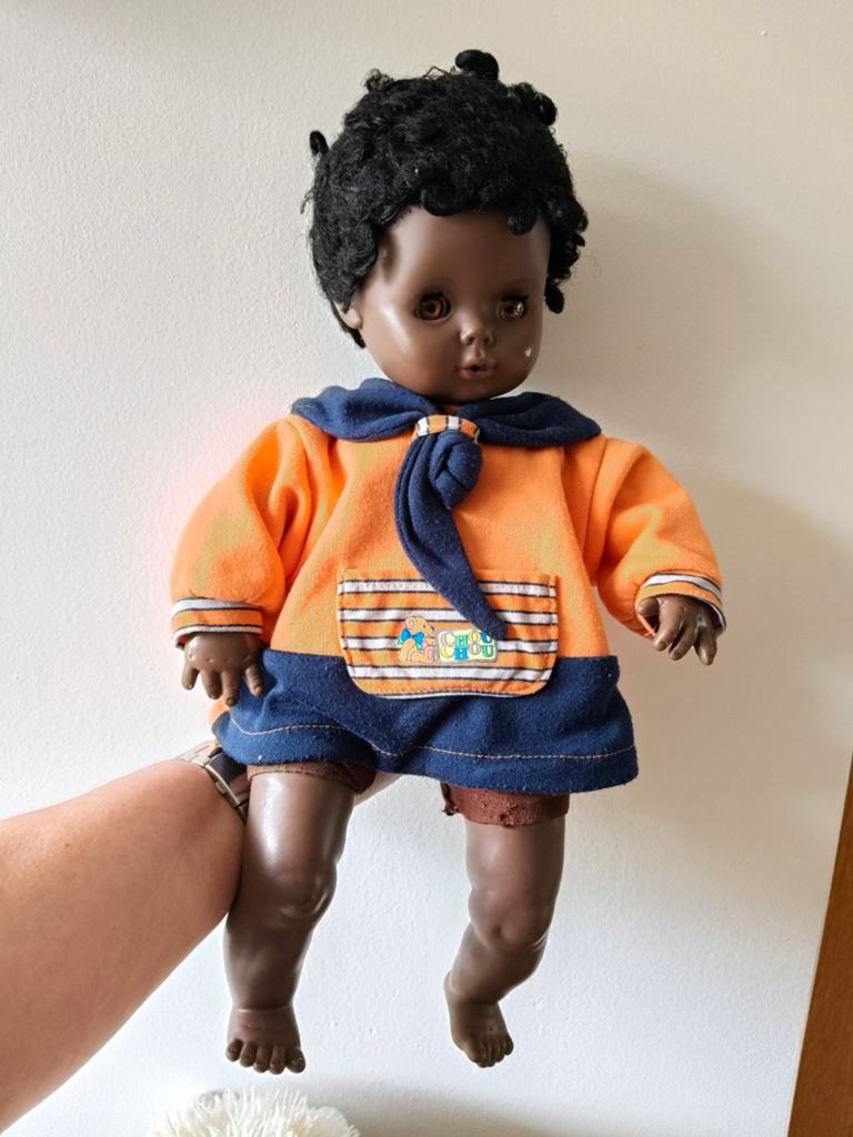 Vintage Zapf Creation Babypop, Verzamelen, Poppen, Ophalen, Gebruikt, Babypop
