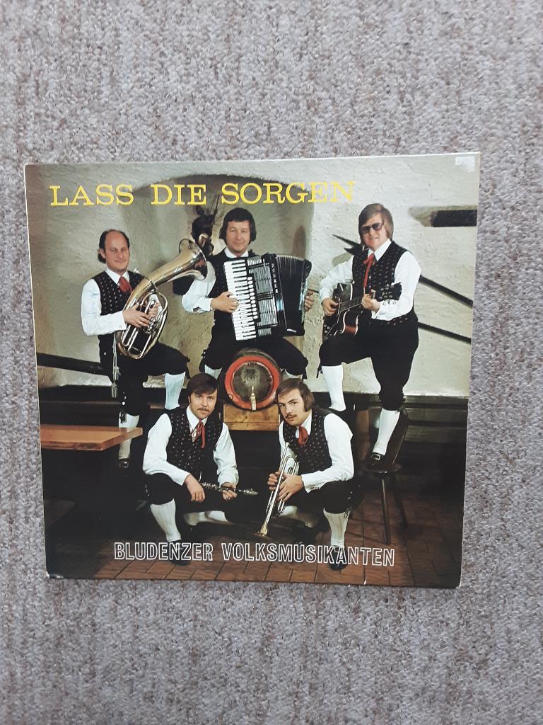 vinyl lp Bludenzer Volksmusikanten lass die sorgen, Cd's en Dvd's, Gebruikt, Originele persing, 1980 - 1989, Ophalen of Verzenden