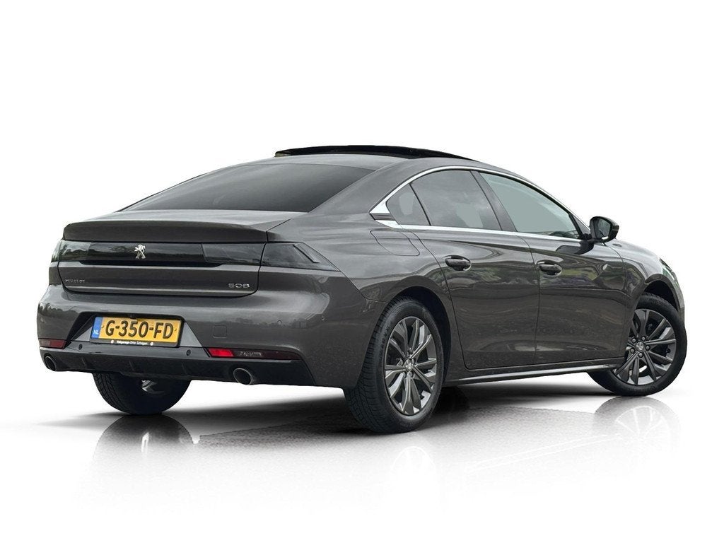 Peugeot 508 1.6 PureTech Blue Lease Allure ✅ Pano ✅ ACC, Auto's, Peugeot, 745 kg, Stof, Gebruikt, 4 cilinders