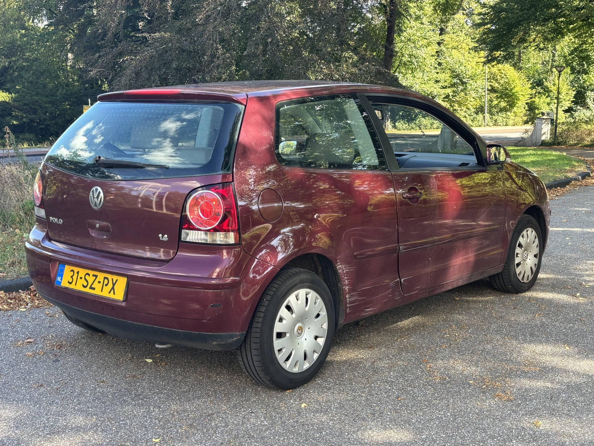 Volkswagen Polo 1.4-16V Turijn, AIRCO (bj 2006), Auto's, Voorwielaandrijving, 15 km/l, Gebruikt, Metallic lak