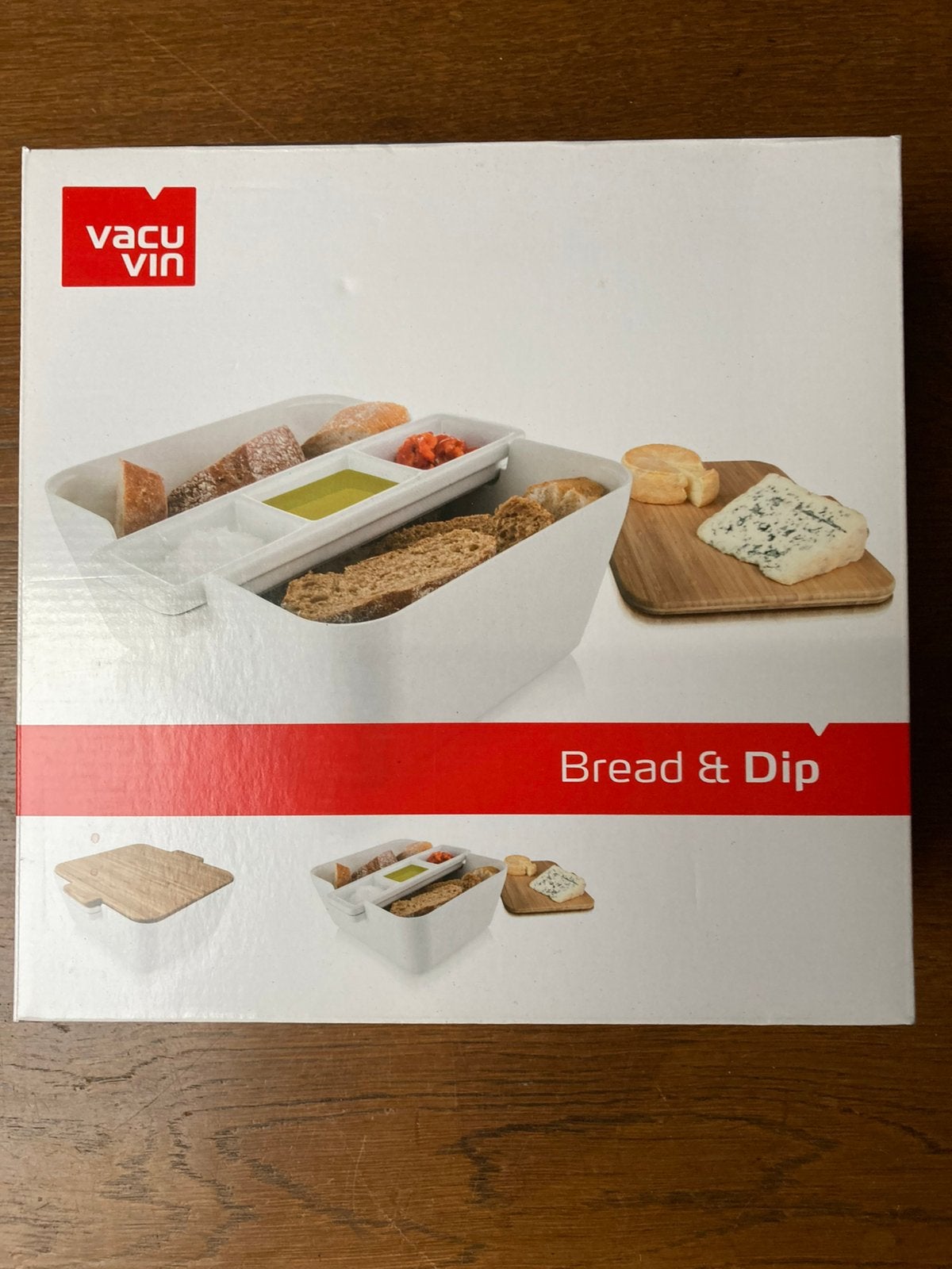 Serveerschaal voor brood Vacuvin bread & dip, Ophalen of Verzenden, Nieuw