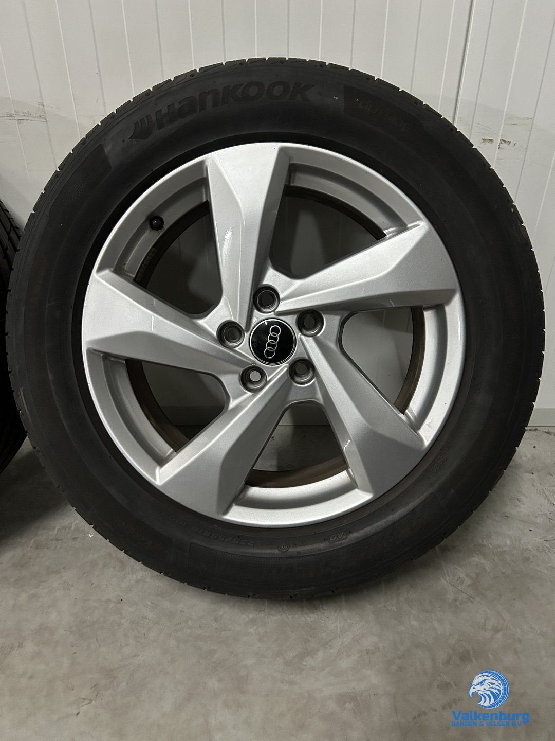 7mm! Originele Audi Q3 F3 83A 18 inch velgen 5x112 zomerband, 18 inch, Gebruikt, -, -