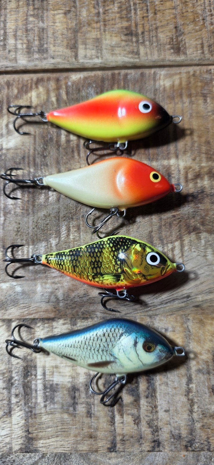 Salmo Slider 5 sinking 4x, Watersport en Boten, Ophalen of Verzenden, Zo goed als nieuw, Overige typen