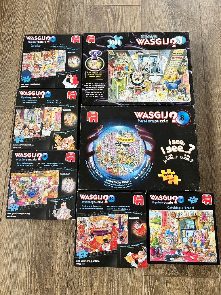 WASGIJ puzzels ruilen, Ophalen of Verzenden, 500 t/m 1500 stukjes, Zo goed als nieuw, Legpuzzel