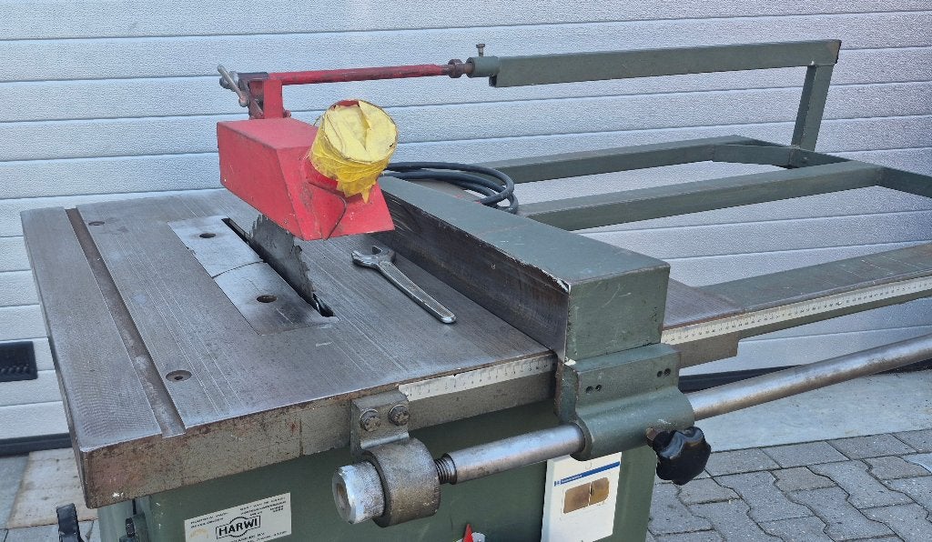 Foto 2 van Harwi 110-S Cirkelzaag / Schulpzaag met tafelverbreding