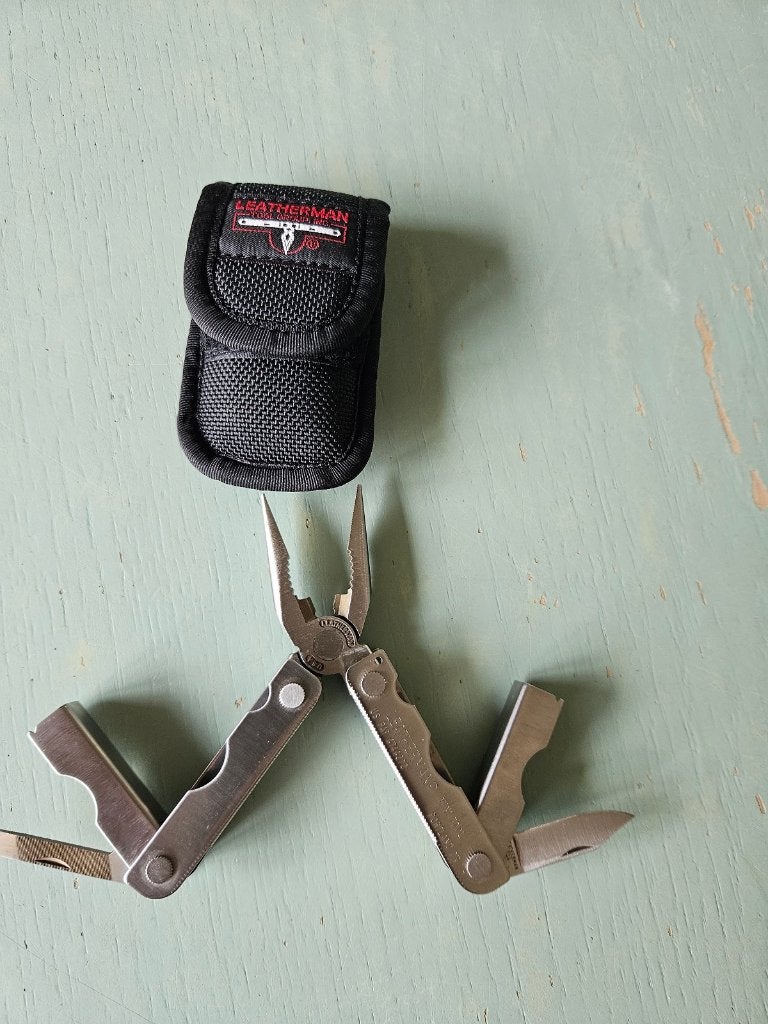 Leatherman Mini Tool US, begin jaren 80, collectorsitem, Ophalen of Verzenden, Zo goed als nieuw, Gebruiksvoorwerp