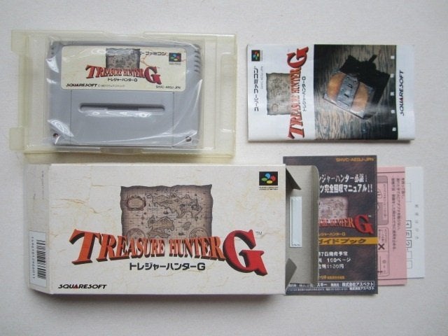 Treasure Hunter G SNES Super Nintendo NES, 1 speler, Ophalen of Verzenden, Zo goed als nieuw, Role Playing Game (Rpg)